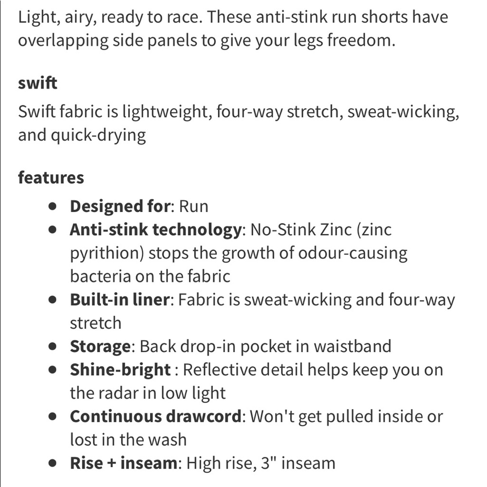 SOLD Lululemon Find Your Pace Short Raspberry Crea - Picture 5 of 5